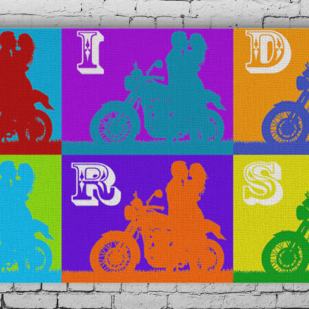 warhol motor painting
