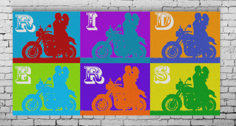 warhol motor painting